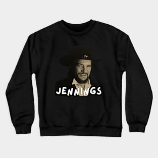 waylon jennings Crewneck Sweatshirt